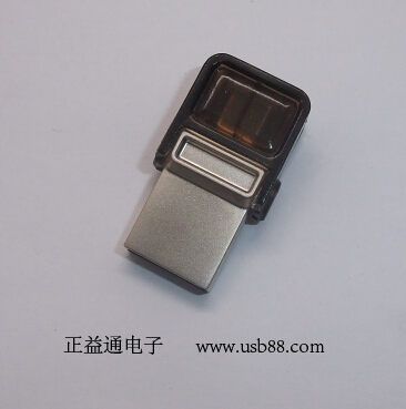 翻蓋式手機(jī)U盤(pán)——金屬外殼與塑料帽子的完美結(jié)合
